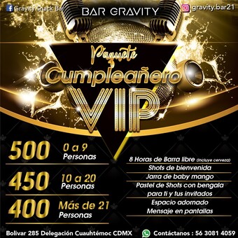Restaurante Gravity Snack Bar CDMX 14