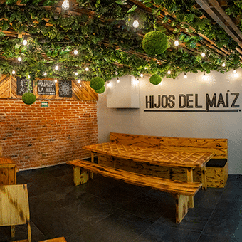 Restaurante Hijos del Maíz Nápoles 25