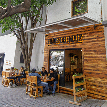 Restaurante Hijos del Maíz Nápoles 15